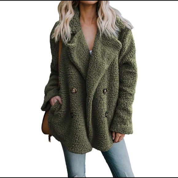 Jackets & Blazers - Brand new never worn Pea coat.  BUtterly soft